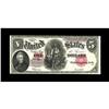 Image 1 : Fr. 91 $5 1907 Legal Tender New. The top margin restric 