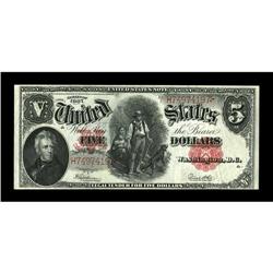 Fr. 91 $5 1907 Legal Tender Extremely Fine. This is a h 