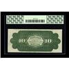 Image 2 : Fr. 93 $10 1862 Legal Tender PCGS Very Fine 35. Tight a 