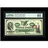 Image 1 : Fr. 95b $10 1863 Legal Tender PMG Choice Uncirculated 6 