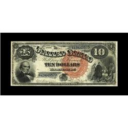 Fr. 106 $10 1880 Legal Tender Very Fine. The color of t 