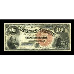 Fr. 106 $10 1880 Legal Tender Choice Fine. Nice edges a 