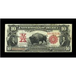 Fr. 114 $10 1901 Legal Tender Very Fine. This attractiv 