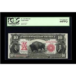 Fr. 119 $10 1901 Legal Tender PCGS Very Choice New 64PP 