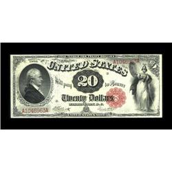 Fr. 147 $20 1880 Legal Tender Very Fine-Extremely Fine. 