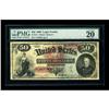 Image 1 : Fr. 151 $50 1869 Legal Tender PMG Very Fine 20 EPQ. Ove 