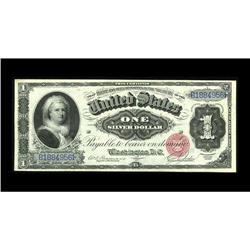 Fr. 215 $1 1886 Silver Certificate About New. This ligh 