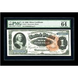 Fr. 217 $1 1886 Silver Certificate PMG Choice Uncircula 