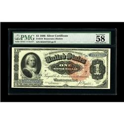 Fr. 218 $1 1886 Silver Certificate PMG Choice About Unc 