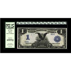 Fr. 233 $1 1899 Silver Certificate PCGS Gem New 65PPQ. 