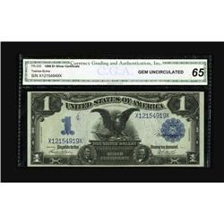 Fr. 233 $1 1899 Silver Certificate CGA Gem Uncirculated 