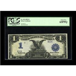 Fr. 233 $1 1899 Silver Certificate PCGS Choice New 63PP 