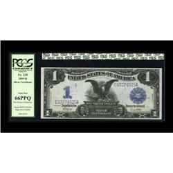 Fr. 235 $1 1899 Mule Silver Certificate PCGS Gem New 66 