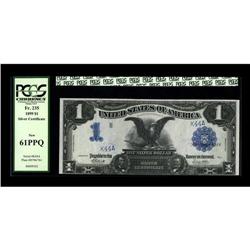 Fr. 235 $1 1899 Silver Certificate PCGS New 61PPQ. All 