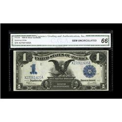 Fr. 236 $1 1899 Silver Certificate CGA Gem Uncirculated 