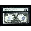Image 1 : Fr. 236 $1 1899 Silver Certificate PMG Gem Uncirculated 