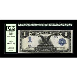 Fr. 236 $1 1899 Silver Certificate PCGS Gem New 65PPQ. 