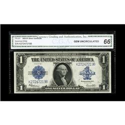 Fr. 237 $1 1923 Silver Certificate CGA Gem Uncirculated 