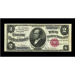 Fr. 245 $2 1891 Silver Certificate Very Fine-Extremely 