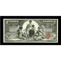 Fr. 248 $2 1896 Silver Certificate PMG Gem Uncirculated 