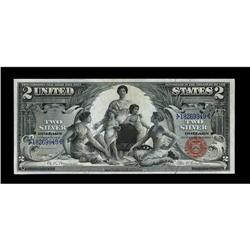 Fr. 248 $2 1896 Silver Certificate Choice New. The broa 