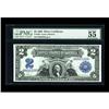 Image 1 : Fr. 249 $2 1899 Silver Certificate PMG About Unc 55EPQ 