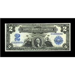 Fr. 249 $2 1899 Silver Certificate Very Fine. This note 