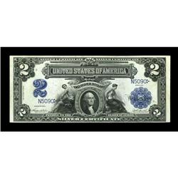 Fr. 256 $2 1899 Silver Certificate Extremely Fine-About 