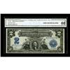 Image 1 : Fr. 258 $2 1899 Silver Certificate CGA Gem Uncirculated 