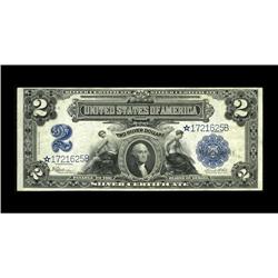 Fr. 258 $2 1899 Mule Silver Certificate Star Fine-Very 