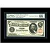 Image 1 : Fr. 267 $5 1891 Silver Certificate PMG Gem Uncirculated 