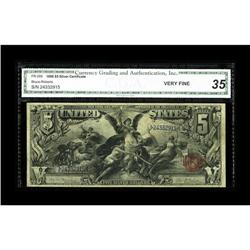 Fr. 269 $5 1896 Silver Certificate CGA Very Fine 35. Mi 