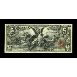 Fr. 269 $5 1896 Silver Certificate Very Fine. This nice 