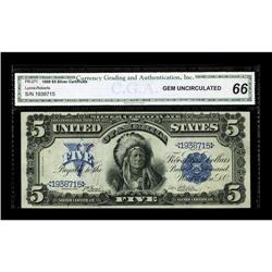 Fr. 271 $5 1899 Silver Certificate CGA Gem Uncirculated 
