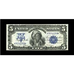 Fr. 271 $5 1899 Silver Certificate Extremely Fine. A cr 