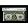 Image 1 : Fr. 272 $5 1899 Silver Certificate CGA Gem Uncirculated 