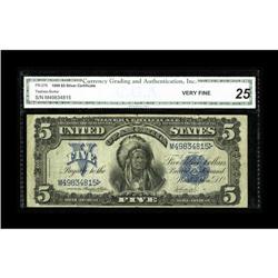 Fr. 278 $5 1899 Silver Certificate CGA Very Fine 25. Th 