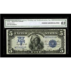Fr. 281 $5 1899 Silver Certificate CGA Choice Uncircula 