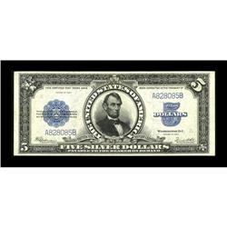 Fr. 282 $5 1923 Silver Certificate Extremely Fine-About 
