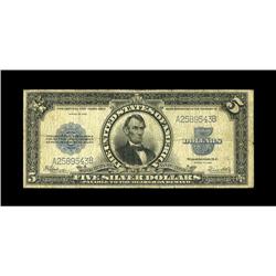 Fr. 282 $5 1923 Silver Certificate. This is a nicely ce 