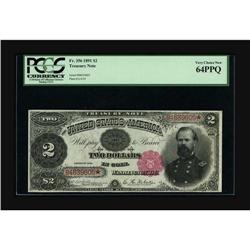 Fr. 356 $2 1891 Treasury Note PCGS Very Choice New 64PP 