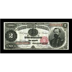 Fr. 357 $2 1891 Treasury Note Courtesy Autograph Gem Ne 