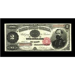 Fr. 357 $2 1891 Treasury Note Choice New. Sufficient ma 