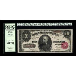 Fr. 369 $10 1891 Treasury Note PCGS Very Choice New 64P 