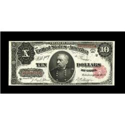 Fr. 370 $10 1891 Treasury Note Very Fine-Extremely Fine 