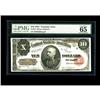 Image 1 : Fr. 371 $10 1891 Treasury Note PMG Gem Uncirculated 65 