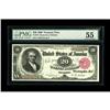 Image 1 : Fr. 374 $20 1890 Treasury Note PMG About Uncirculated 5 