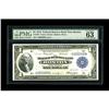 Image 1 : Fr. 708 $1 1918 Federal Reserve Bank Note PMG Choice Un 