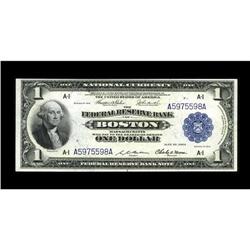 Fr. 708 $1 1918 Federal Reserve Bank Note New. This is 