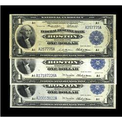 Fr. 708, Fr. 709, Fr. 710 $1 1918 Federal Reserve Bank 